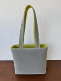 GERLINA Handtasche Medium – Grün/Grau (Unikat)