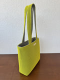 GERLINA Handtasche Medium – Grün/Grau (Unikat)