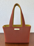 GERLINA Handtasche Medium – Orange/Gelb (Unikat)