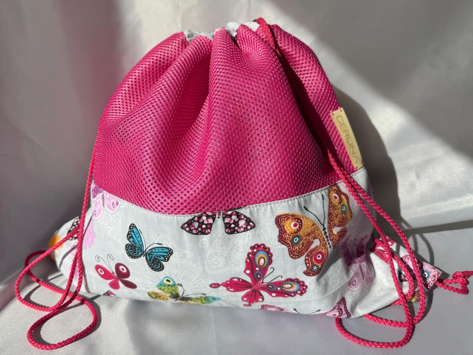 Turnbeutel Klein Pink – Vorderansicht