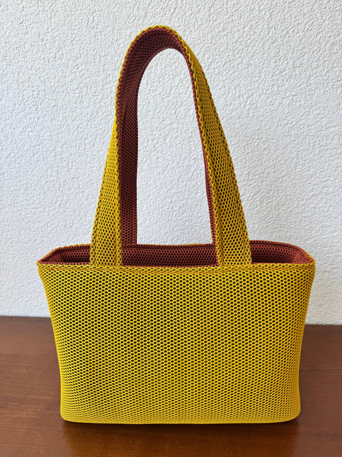 GERLINA Handtasche Medium – Orange/Gelb (Unikat)